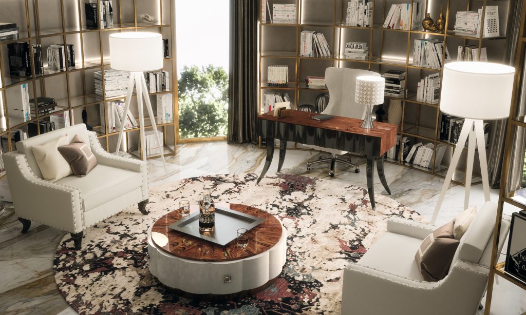 Zona Studio con mobili funzionali