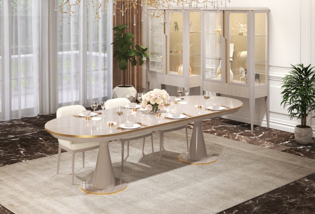 Elegant dining room