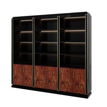 Libreria lussuosa GD8704 Made in Italy