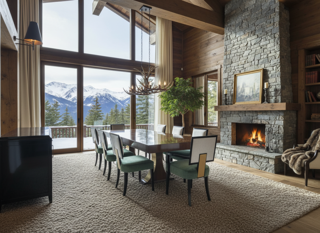 mountain lodge 